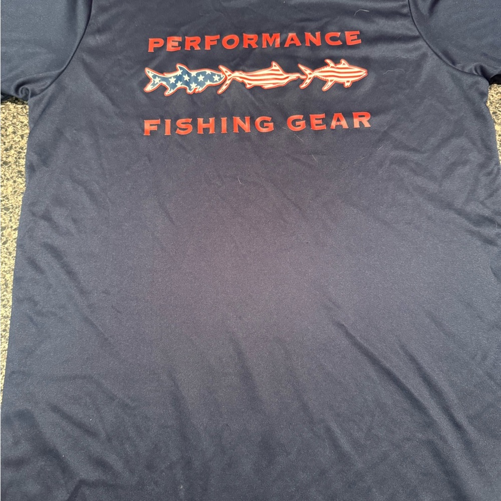 Performance Fishing Gear Navy T-Shirt